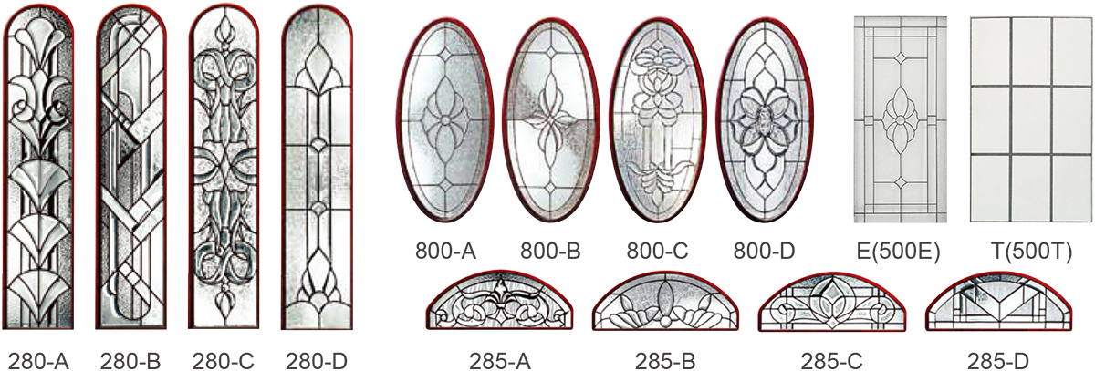 SMC復(fù)合材料門-玻璃